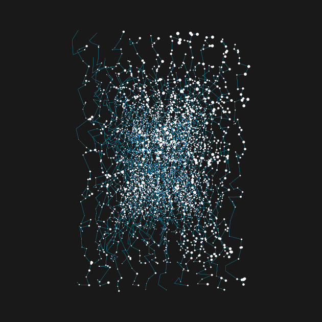 Technical Grid Landscape Wireframe by TONYSTUFF