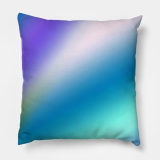 purple green white abstract texture art Pillow