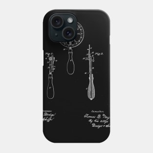 Measuring Wheels Vintage Patent Drawing Phone Case