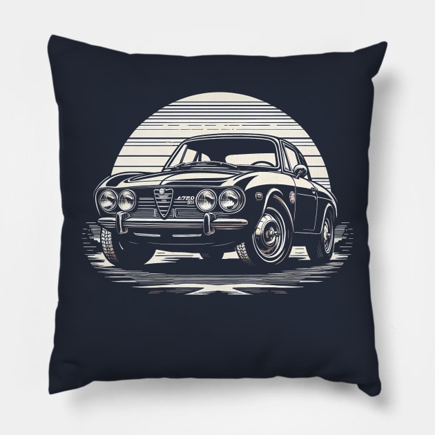 Alfa Romeo 2000 GTV Pillow by TaevasDesign