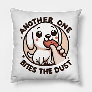 Another One Bites The Dust - Queen Tribute - Freddy Tribute - Mercury - Queen - Funny Sayings - Funny Gift - Funny Slogan - Funny Quotes - Funny Animals - Rock Tribute - Music Rock - Pop Pillow