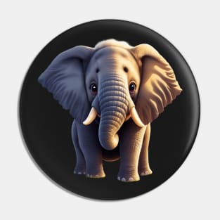Super Cute Adorable, Baby Elephant Pin