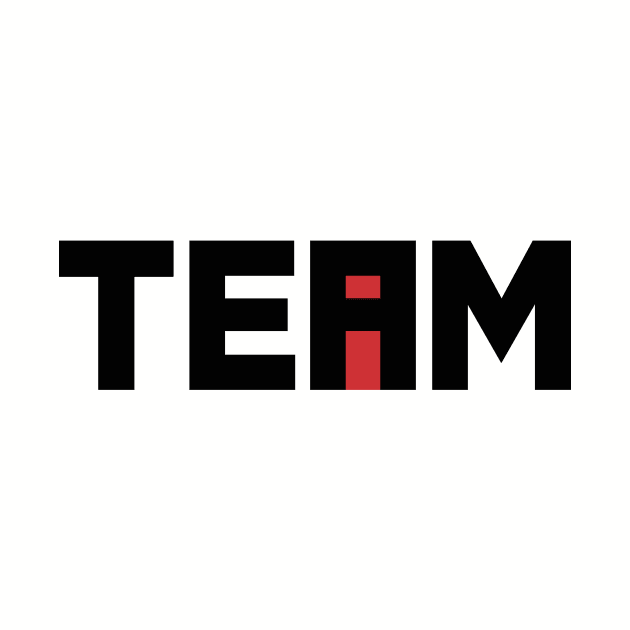 The i in TEAM by Haasbroek