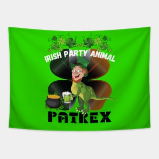 Saint Patrick's Day Irish Party Animal - Patrex Tapestry