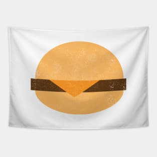 Cheeseburger Flat Vintage Art Tapestry