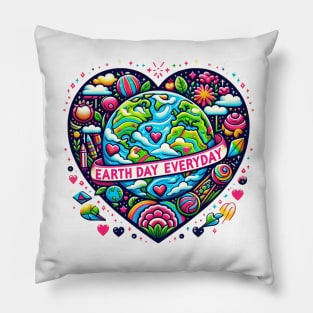 Earth Day 2024 Pillow