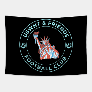 NJ NY Gotham Soccer USWNT and Friends Shirt Tapestry