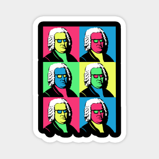 Bach Pop Art Magnet