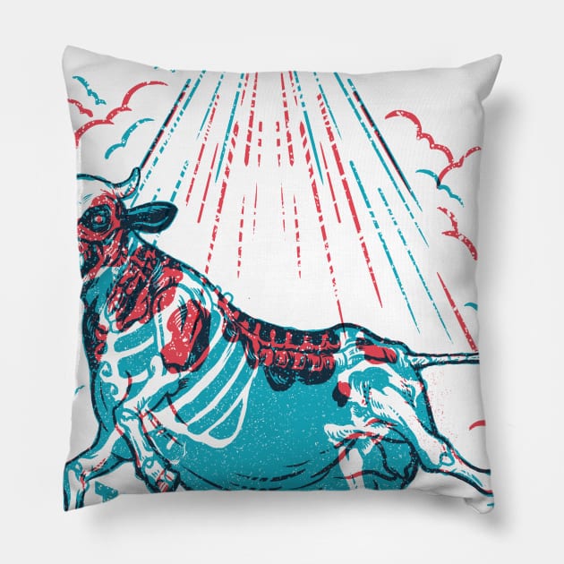 TAKE ME TO SPACE Pillow by Travis Knight