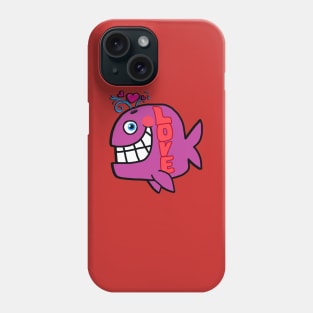 love whale Phone Case