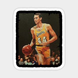 Jerry West #44 Magnet