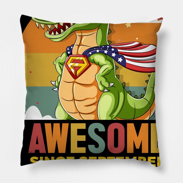 Awesome Since september 1992, Born In september 1992 Birthday Pillow by GEMEARNARNSYAK