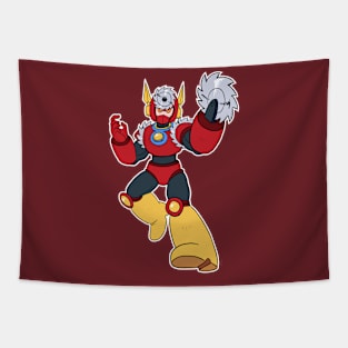 RUBY SPEARS METAL MAN Tapestry