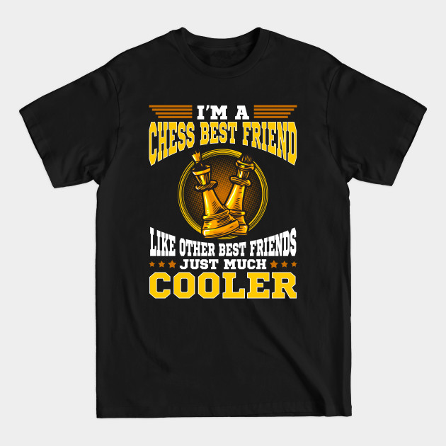 Disover best friend check mate game T Shirt - Chess Game - T-Shirt