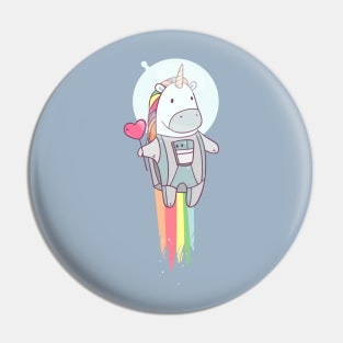 Space Unicorn! Pin