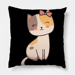 pretty kitten Pillow