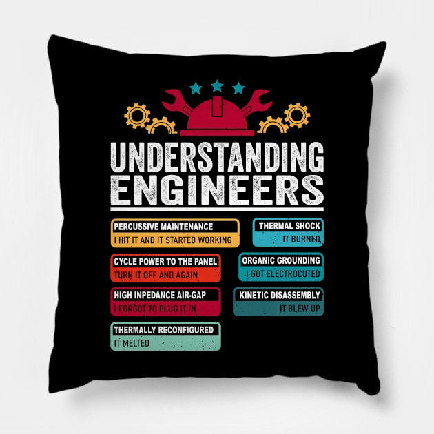 Understanding Engineers Engineering Student Pillow by Crazyshirtgifts