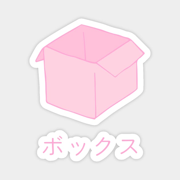 Bokkusu - Box Magnet by lowercasev