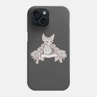 Sphynx cat Phone Case