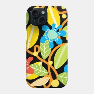 Modern floral pattern Phone Case