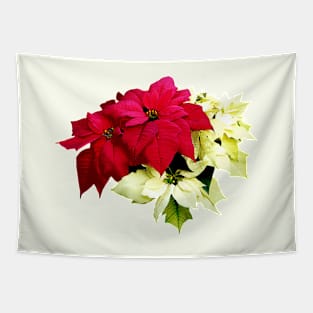 Poinsettias, Red and Yellow Tapestry