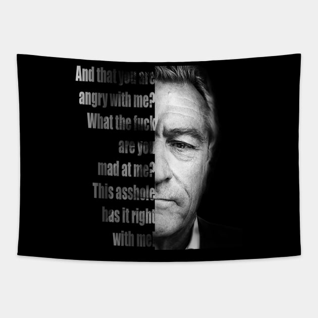 Hollywood Heroes De Niro Tapestry by TEEWEB