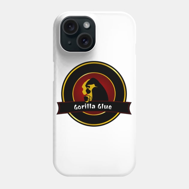 Gorilla Glue Phone Case by Pipa's design