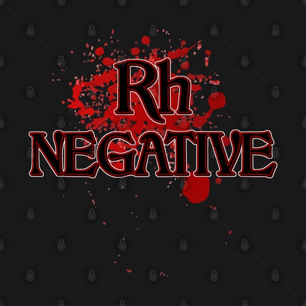 Rh Negative - Rhesus Negative blood type by AltrusianGrace