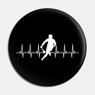 Hurling Heartbeat Pin