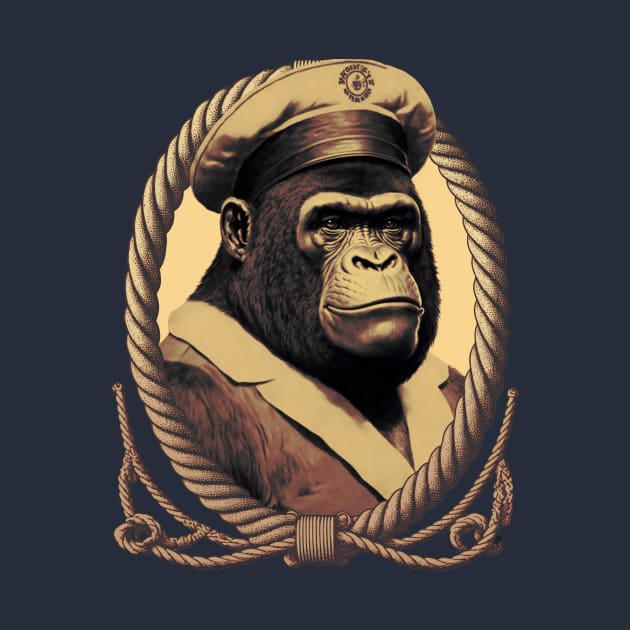 Sailor Gorilla by MitchLudwig