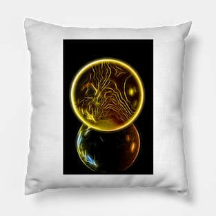 Electric Crystal Ball Pillow