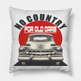 no country for old cars Pillow