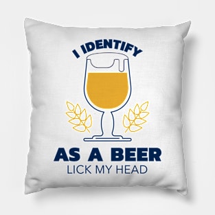 BEER IDENTITY Pillow