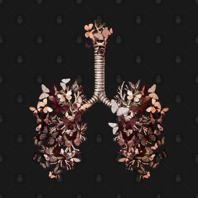 Lung Anatomy / Cancer Awareness 23 by Collagedream