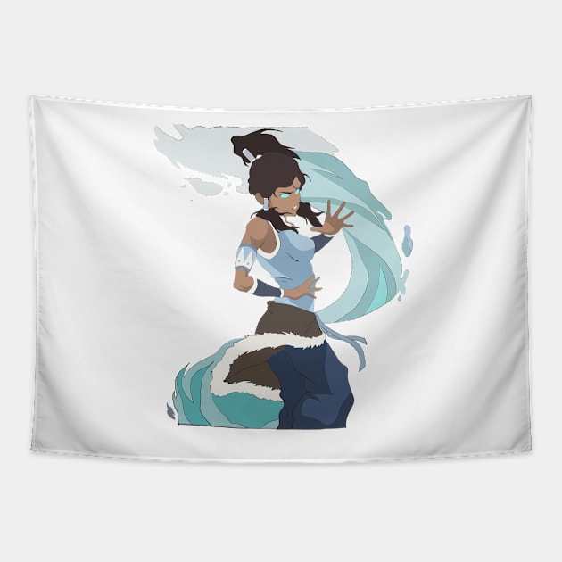 LOK - Korra Tapestry by jenartfart