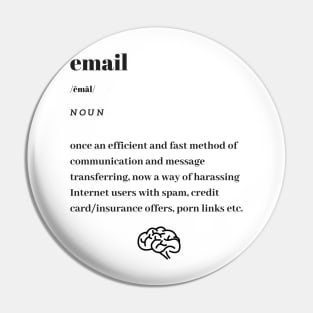 Funny Email Word Definition Dictionary Pin