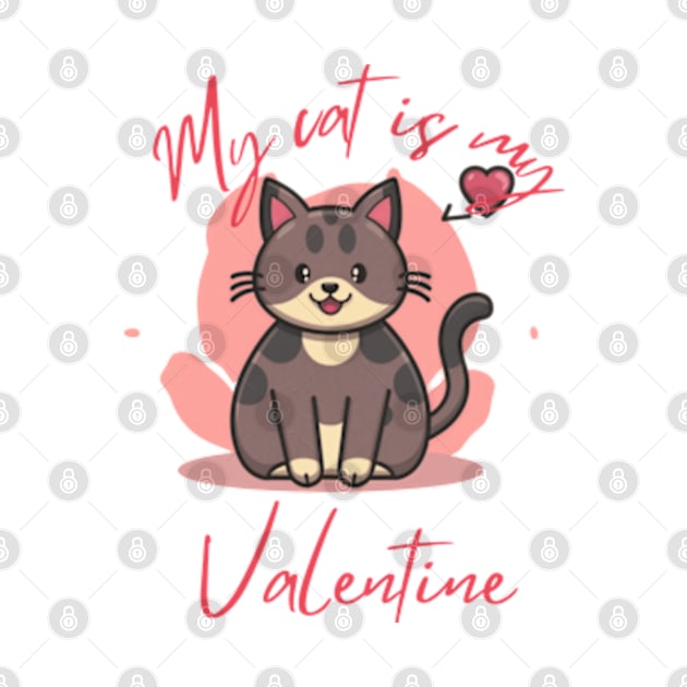 my cat is valentine by Oasis Designs