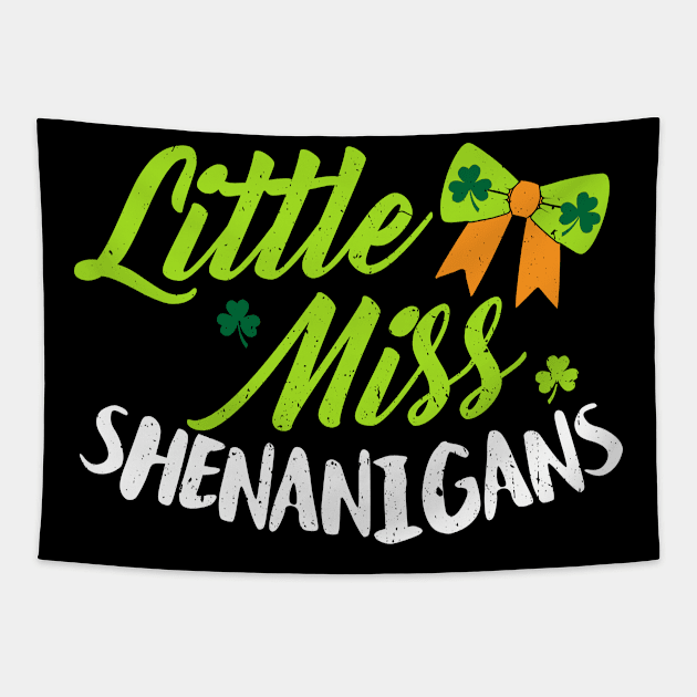 Little Miss Shenanigans Tapestry by 2blackcherries