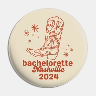 Nashville Bachelorette 2024 Party Pin