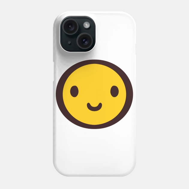 Smiley Face Phone Case by FuchsiaNeko