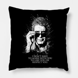 anthony bourdain quotes Pillow