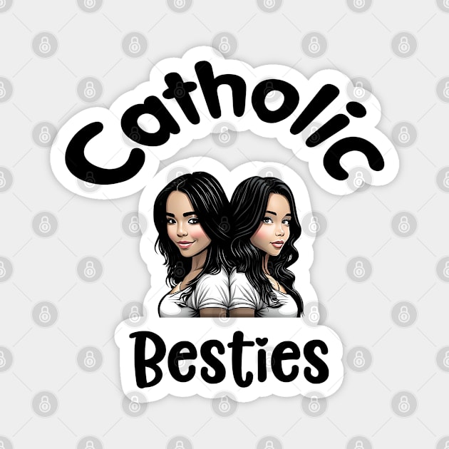 Two best friends Magnet by Praiseworthy Essentials