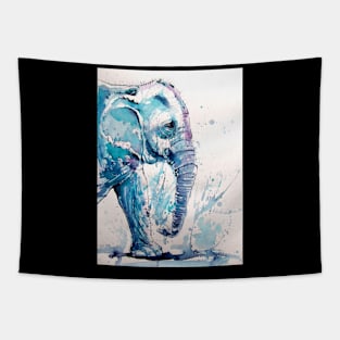 Elephant playing Tapestry