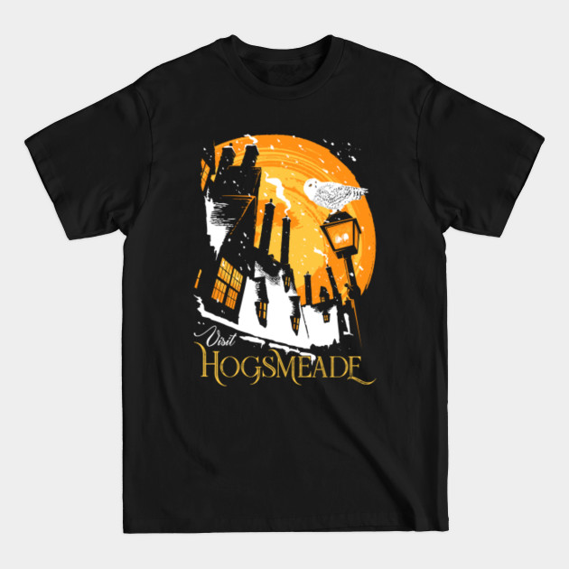 Visit Hogsmeade (Gold) - Harry Potter - T-Shirt