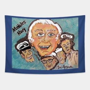 McHale's Navy Ernest Borgnine Tapestry