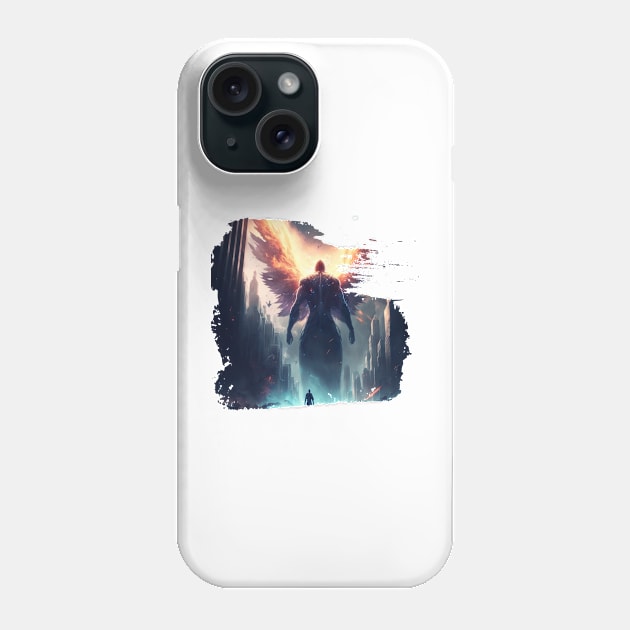 Monster with huge wings Phone Case by Kileykite 