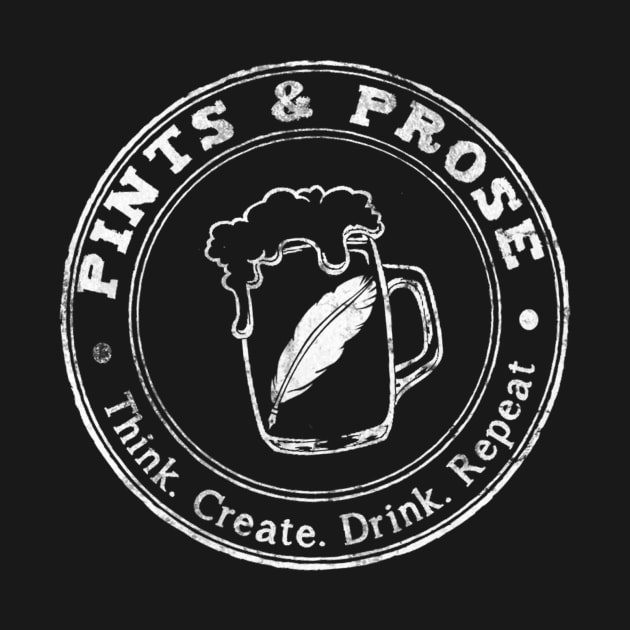 Pints & Prose Additional Logo by bonafidejoe