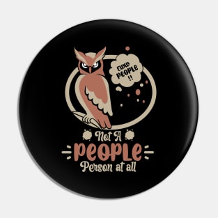 Design Gift For Introverts & Anti Socials Pin