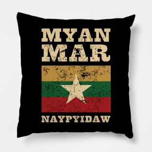 Flag of Myanmar Pillow