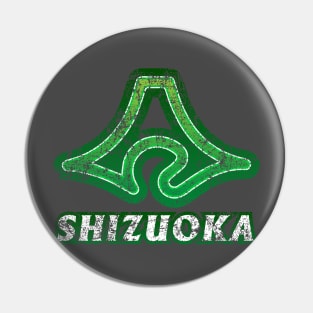 Shizuoka Prefecture Japanese Symbols Distressed Pin